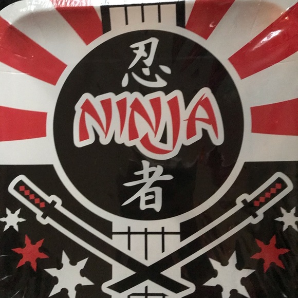 Ninja Birthday Party - red and black color scheme - Picture 1 of 8